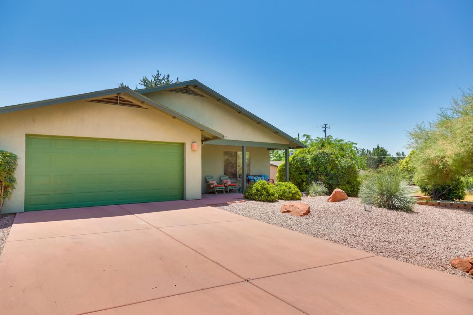 Red Rock Retreat With Patio 3 Mi To Downtown Sedona Villa Esterno foto