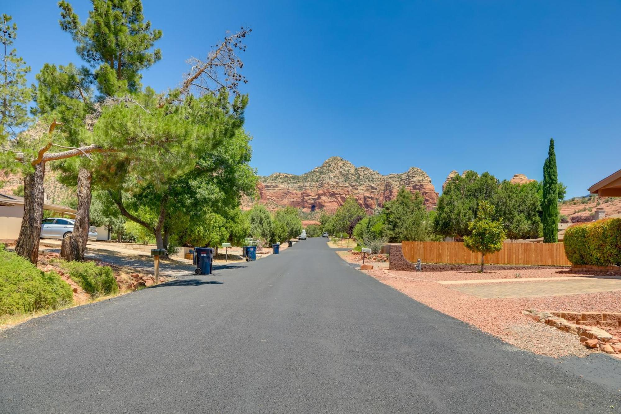 Red Rock Retreat With Patio 3 Mi To Downtown Sedona Villa Esterno foto