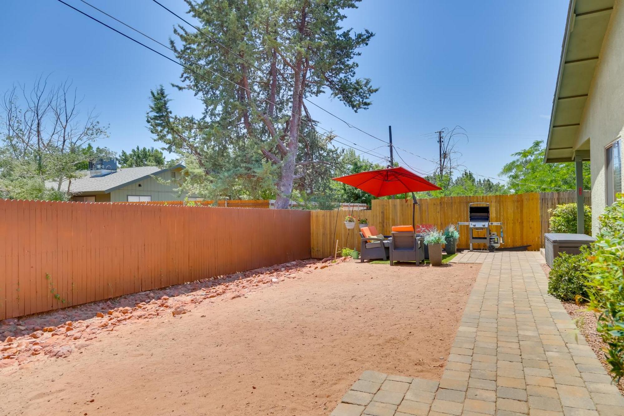 Red Rock Retreat With Patio 3 Mi To Downtown Sedona Villa Esterno foto